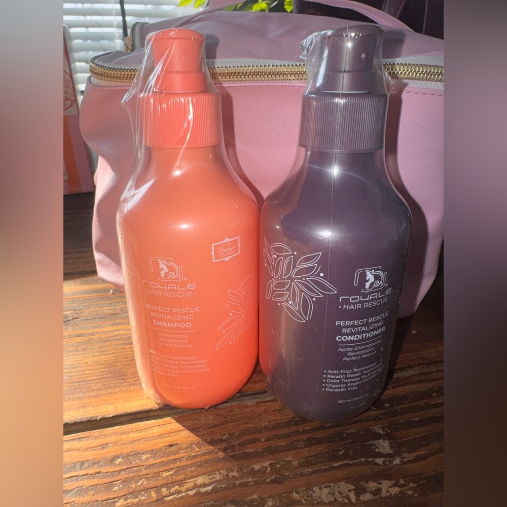 Royale Hair Rescue Perfect Rescue Revitalizing Shampoo and Conditioner